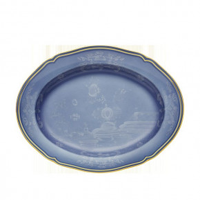 Oriente Italiano Pervinca Oval Flat Platter 13 1/2 oz