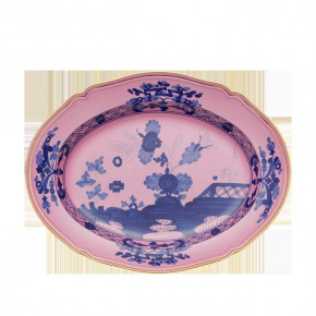 Oriente Italiano Azalea Oval Flat Platter 13 1/2 oz