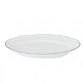 Corona Blu Cobato Oval Flat Platter 13 1/2 oz