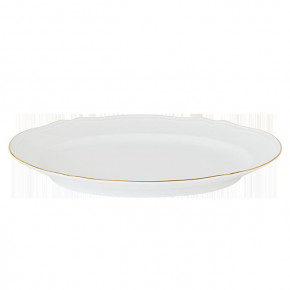 Corona Oro Brillante Oval Flat Platter 13 1/2 oz