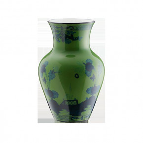Oriente Italiano Malachite Ming Vase In. 9 Cm 25
