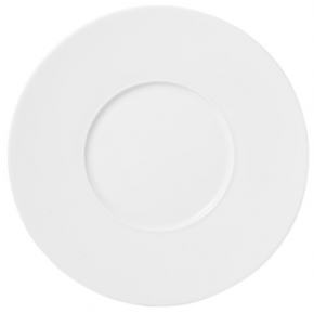 Feeling Bianco Dinner Plate With Large Rim Cm 29 In. 11 1/2