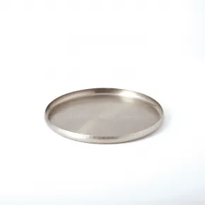 Offering Tray Antique Nickel Small