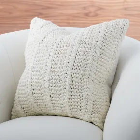 Rib Stitch Pillow