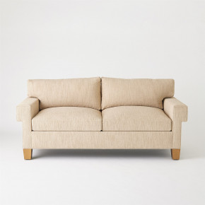 Square Arm Sofa Natural
