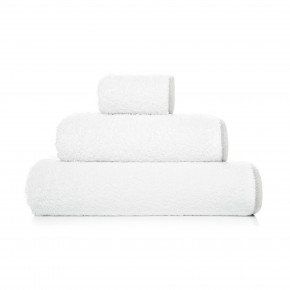 Portobello White/Cloud Bath Towels