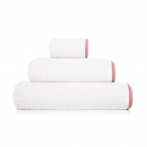 Portobello White/Blush Bath Towels