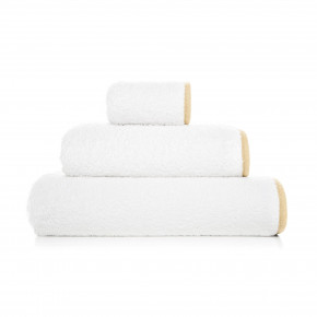 Portobello White/Wheat Bath Towels
