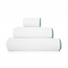 Portobello White/Baltic Bath Towels