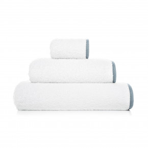 Portobello White/French Blue Bath Towels