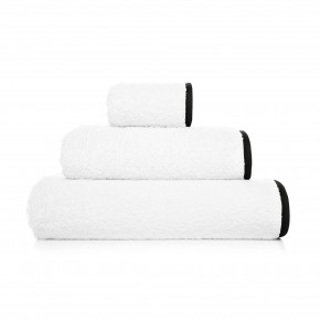 Portobello White/Black Bath Towels