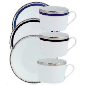 Symphonie White/Gold Teacup And Saucer 15 Cm 14 Cl