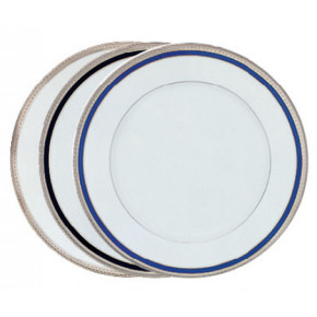Symphonie Blue/Platinum Dinner Plate 26 Cm