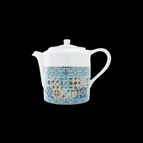 Portofino Blue/Gold Teapot