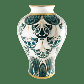 Reves Du Nil Green/Gold Prestige Vase (Ltd Edition Of 50) Diam 37 Cm, H: 54 Cm
