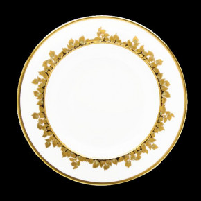 Feuille D'Or White/Gold Deep Platter 31.5 Cm 55 Cl (Special Order)