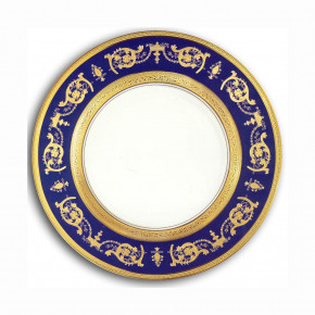 Imperator Bleu de Four/Gold Dessert Plate 22 Cm (Special Order)