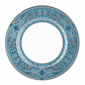 Matignon Pool Blue/Platinum Rimless Soup Plate 19 Cm 32 Cl (Special Order)