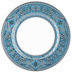 Matignon Pool Blue/Platinum Charger/Presentation Plate 31 Cm (Special Order)