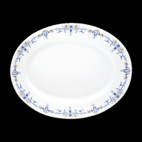 Ritz Marthe Oval Dish Bleu Gold