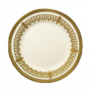 Saint Honore White/Gold Dessert Plate 22 Cm (Special Order)