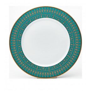 Tiara Peacock Blue/Gold Rim Soup Plate 23.5 Cm 17 Cl (Special Order)