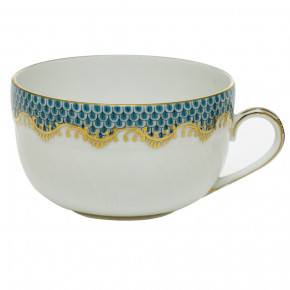 Fish Scale Turquoise Canton Cup 6 Oz
