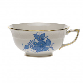 Chinese Bouquet Blue Tea Cup 8 Oz