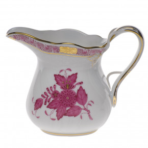 Chinese Bouquet Raspberry Creamer 6 Oz 3.5 in H