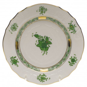 Chinese Bouquet Green Bread And Butter Plate 6 in D