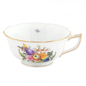 Fruits & Flowers Motif 01 Multicolor Tea Cup 8 Oz