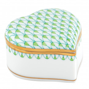 Heart Box Key Lime 2.25 in L X 2.25 in W X 1.5 in H