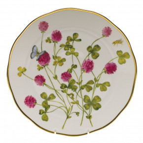 American Wildflowers Red Clover Multicolor Dinner Plate 10.5 in D