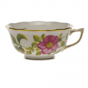 American Wildflowers Prairie Rose Multicolor Tea Cup 8 Oz