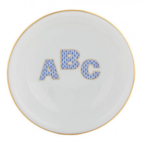 Bowl Abc Blue 7 in D