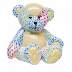 Small Teddy Bear Multicolor 2.5 in L X 2.5 in H