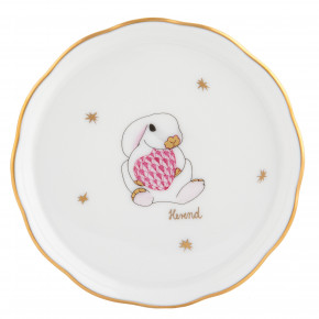 Coaster Bunny Raspberry 4 in D