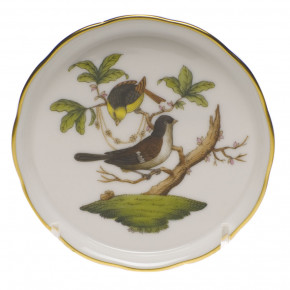 Rothschild Bird Motif 01 Multicolor Coaster 4 in D