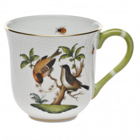 Rothschild Bird Motif 12 Multicolor Mug 10 Oz 3.5 in H