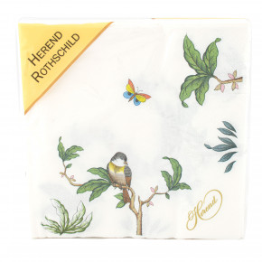 Rothschild Bird Multicolor Paper Napkins Pack Of 20 Individual Napkin 6.5 in Sq