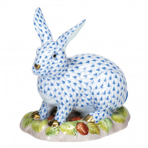 Berry Bunny Blue 5 in L X 5 in H