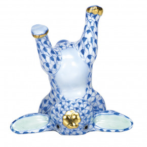 Handstand Bunny Blue 2.25 in L X 2.25 in H
