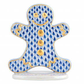 Gingerbread Man Sapphire 2.75 in L X 1.25 in W X 3.25 in H