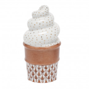 Ice Cream Cone Chocolate 1.5 in L X 2.5 in H