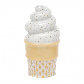 Ice Cream Cone Butterscotch 1.5 in L X 2.5 in H