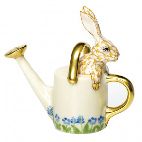 Watering Can Bunny Butterscotch 3 in L X 3 in H