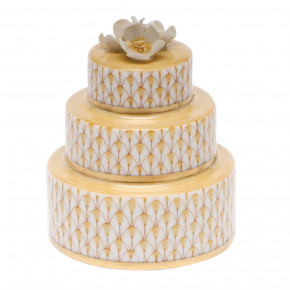 Wedding Cake Butterscotch 3 in H X 2.25 in D