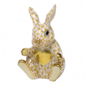 Sweetheart Bunny Butterscotch 1.25 in L X 2.25 in H