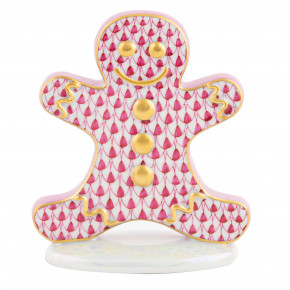 Gingerbread Man Raspberry 2.75 in L X 1.25 in W X 3.25 in H