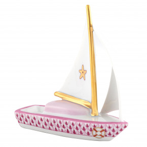 Sailboat At Sea Raspberry 1.5 in L X 4 in W X 4.25 in H